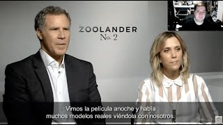 Reacting to Interview Will Ferrel and Kristen Wiig Zoolander 2