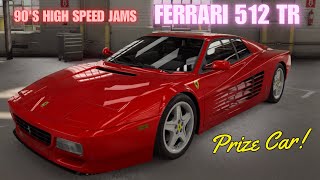 CSR2 - Winning the Ferrari 512 TR | 90's High Speed Jams (final race)