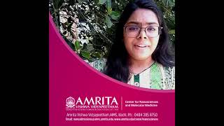 MEMORY SNIPPETS FROM AMRITA CENTER FOR NANOSCIENCES AND MOLECULAR MEDICINE'S PAN KERALA WEBINAR 2020