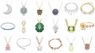 Women's Luxury elegant stylish fashion designer collection Necklaces and pendants Jewelry Swarovski