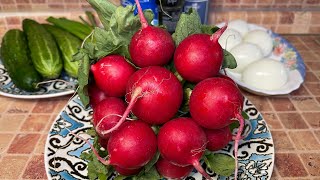 Лучший Весенний САЛАТ ИЗ РЕДИСКИ, Необычайно Вкусный Салат. Готовь Хоть Каждый День.