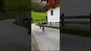 Who can BEAT this long NOSEMANUAL on the TRIALS BIKE? #bike #trialsbike #sports #shorts