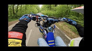 Wheelie practice Husaberg FE 570