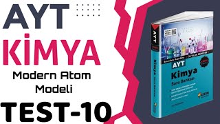 Modern Atom Modeli TEST 10 (Eski Basım)