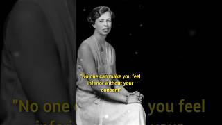 Eleanor Roosevelt| Inner strength.