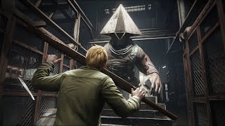 SILENT HILL 2 REMAKE | PYRAMID HEAD BOSS FIGHT | PS5 4K GAMEPLAY