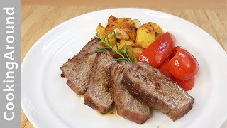 Sirloin Roast Of Beef With Garlic Butter Recipe