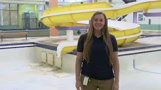 Aquatic Center closed for installation of new water slide