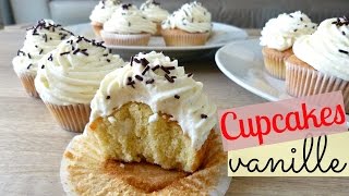 Cupcakes à la vanille - Léa cooking