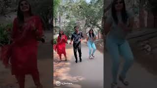 Sidhu ,Shreya ,Archana reels💕/lobe me little dance #rajini #shorts #love #couplegoals