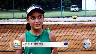 Daniela Ahrendt, una promesa del tenis en Colombia