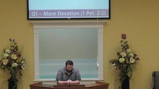 Kingsport Church of Christ - Sunday morning worship - 10/22/2023