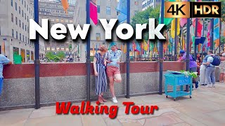 4K [True HDR] New York Walking Tour: Hudson Yards to Brooklyn Park Adventure!