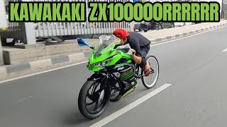 KAWAKAKI 10 CILINDER SIAP KE SIRKUIT MANDALIKA MOTOGP2022 #ninjaontel