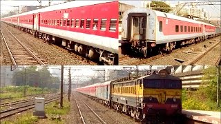 ATTRACTIVE And BEAUTIFUL : 02055 Mumbai CST - JAIPUR Spl In LHB Avatar Skips Bhandup..!!!