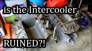 Ford Lightning Build - Intercooler and Intake Manifold Cleaning