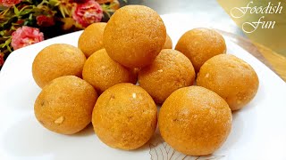 ছোলার ডালের সহজ মতিচুর লাড্ডু রেসিপি | Buter Daler Motichur laddu Recipe | Motichoor Laddo in Bangla