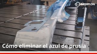 Como eliminar el azul de Prusia