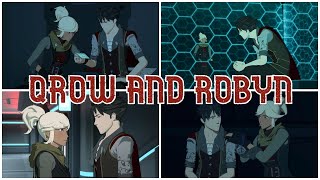 The Story of Qrow and Robyn (RWBY All Scenes)