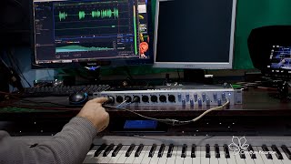 Presonus Firepod. Мониторинг входов в стерео