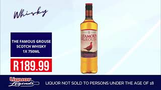 OCTOBER LIQUOR PROMOTION LIQUOR LEGENDS