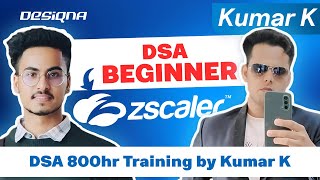 Kumar K student Anurag Tiwari cracks ZScaler(23LPA!)