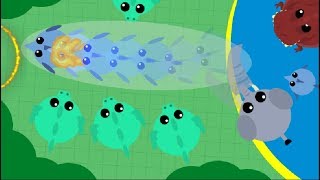 mope.io//swordfish Boost//funny moments//dive glitch?!//