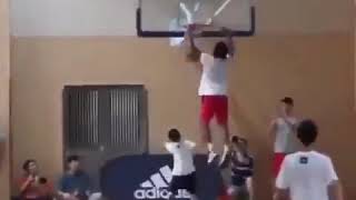 Derrick Rose Out In China Dunking On Kids