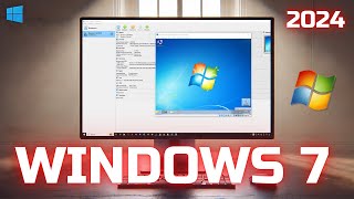 Как установить Windows 7 на VirtualBox в 2024 году?!✅ Где скачать образ Windows 7?