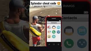 Indian bike driving 3D new update code🤩||new cheat code Super Splendor🏍️#splendor