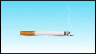 Creating burning cigarette vector illustration in adobe illustrator