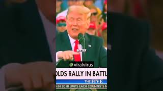 Donald Trump Admires !00 Year Old Supporter