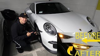 FIRST MOD ON MY PORSCHE GT3 - NEW LED SIDE MARKERS UPGRADE+ MORE