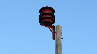 Federal Signal Model 2 Fire Siren Test | Attack Signal | Elmwood Park NJ | 9-11-21 + 9/11 Tribute