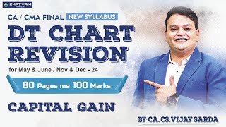 DT Chart Revision | Capital Gains 2 | CA Final & CMA Final |DT Marathon #cafinaldt #dt #vijaysarda