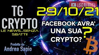 TG CRYPTO e Facebook Cambia Nome? Interesse Bond Americani? Analisi OnChain di Bitcoin e...🖖