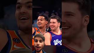 LUKA ENJOYING THE ALL STAR 😂 ⭐#nbahighlights