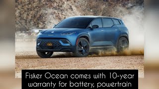 Fisker Ocean Comes With 10-Year Warranty For Battery, Powertrain