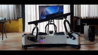 High load flight sim 3DOF platform using Thanos controller