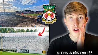 BREAKING: WREXHAM AFC INSTALL A NEW 2,289 CAPACITY TEMPORARY STAND *KOP UPDATE*