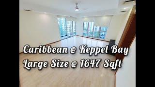 Caribbean @ Keppel Bay , 1647 Sqft , Walk To Harbourfront And Vivo City . Waterfront Living