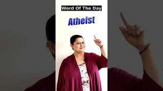 Word Of The Day - Atheist