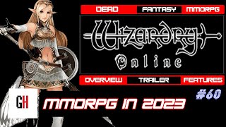 Wizardry Online in 2023 - PermaDeath MMO, Overview and Trailer [DEAD MMO]