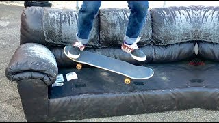 Skating a Stanky Old Couch