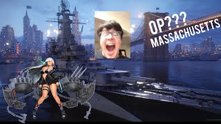 World of Warships Legends is Massachusetts OP???