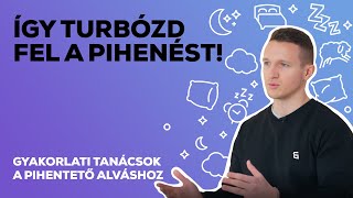 Így TURBÓZD FEL A PIHENÉST! Gyakorlati tanácsok a pihentető alváshoz 😴 | BioTechUSA