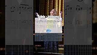 Adele - Lovesong - Solo Guitar TAB