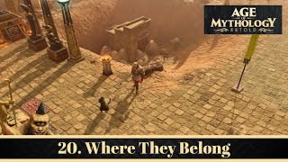 Fall of the Trident | Age of Mythology: Retold | 20 Where They Belong | Gameplay No Commentary