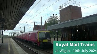 Royal Mail Trains at Wigan - 10th July 2024