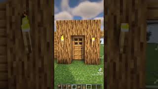 Starter house for survival #shorts #minecraft